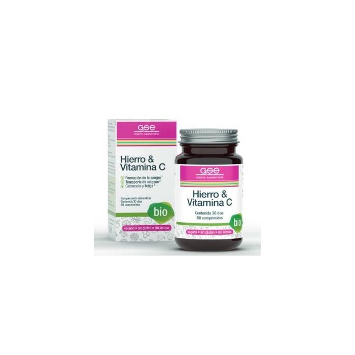 Hierro+ Vitamina C 60Comp. Bio Vegan