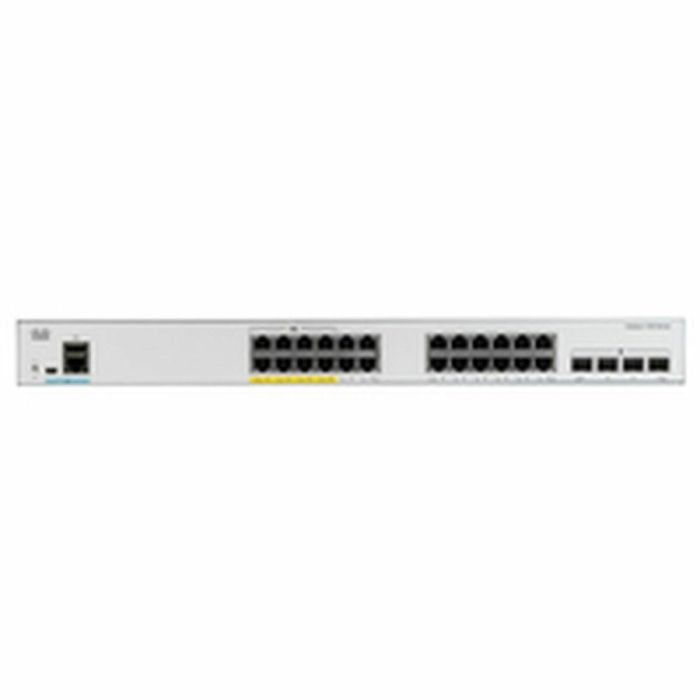 Cisco Managed L2, 24 x 10/100/1000 Ethernet PoE+ ports and 195W PoE budget, 4 x 1G SFP uplinks, ARM7 800 MHz, 56 Gbit/s Cisco Managed L2, 24 x 10/100/1000 Ethernet PoE+ ports and 195W PoE budget, 4 x 1G SFP uplinks, ARM7 800 MHz, 56 Gbit/s