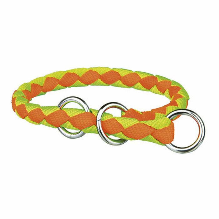 Collar para Perro Trixie Verde Naranja S/M 30-36 cm 1 Collar para Perro Trixie Verde Naranja S/M 30-36 cm 1