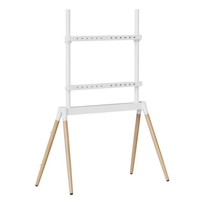 GEMBIRD TVS-86F-01-W Soporte para TV Blanco Madera hasta 86 Pulgadas