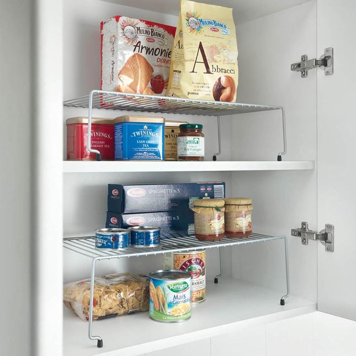 Metaltex Set 2 Estantes Apilables Sky 48 x 33 x 24 cm 4