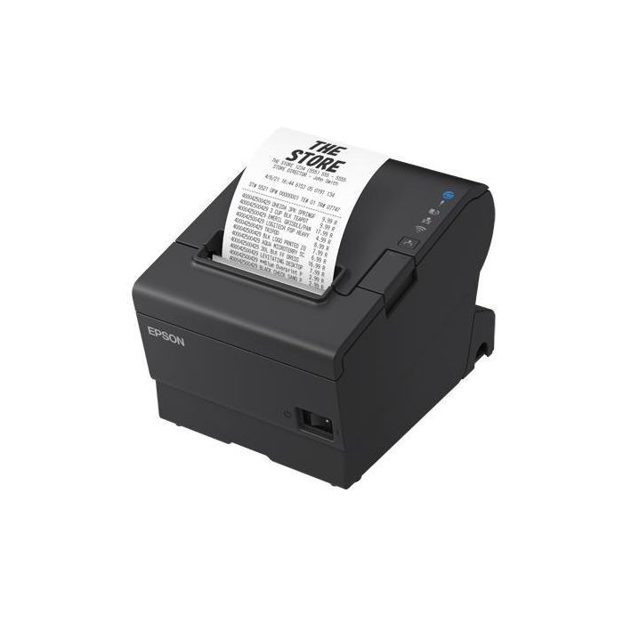 Epson TM-T88 VII Impresora de Tickets Térmica, Ancho Papel 80mm, USB-Ethernet, Negra 5