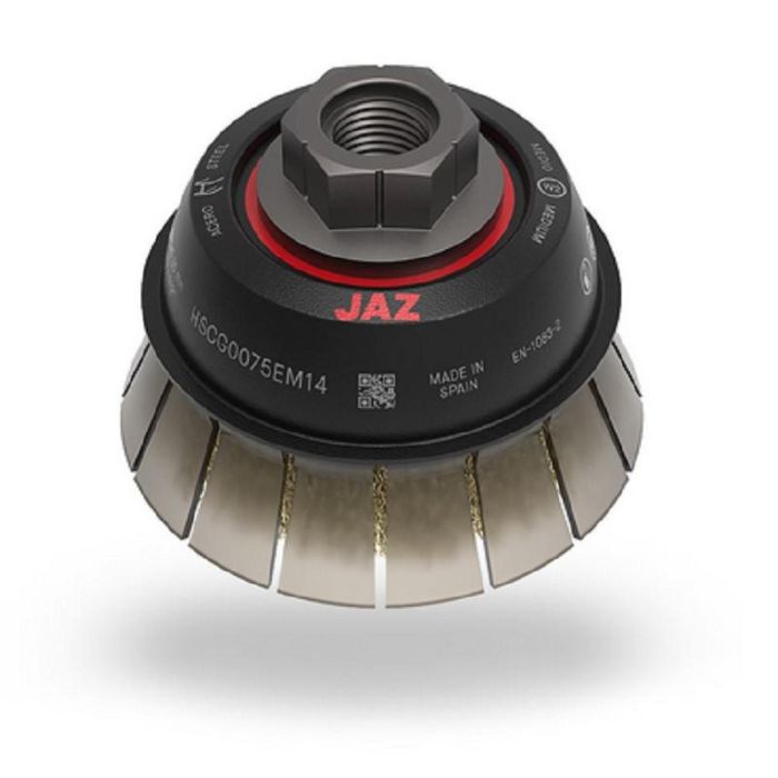 JAZ Hscg 75X0,30Xm14 Cepillo de Taza Latonado