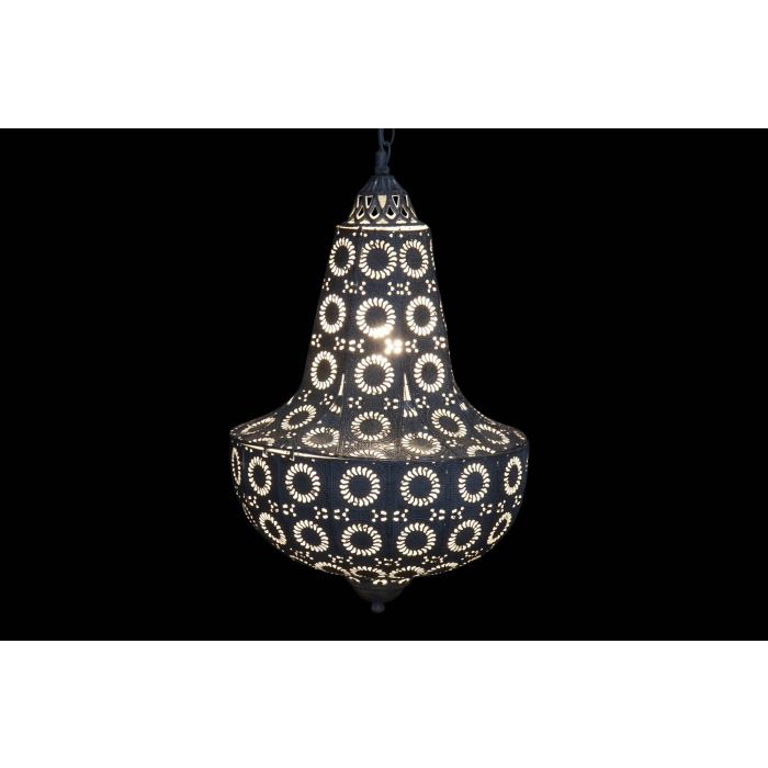 Lampara Techo Arabe DKD Home Decor Blanco 55 x 34 cm