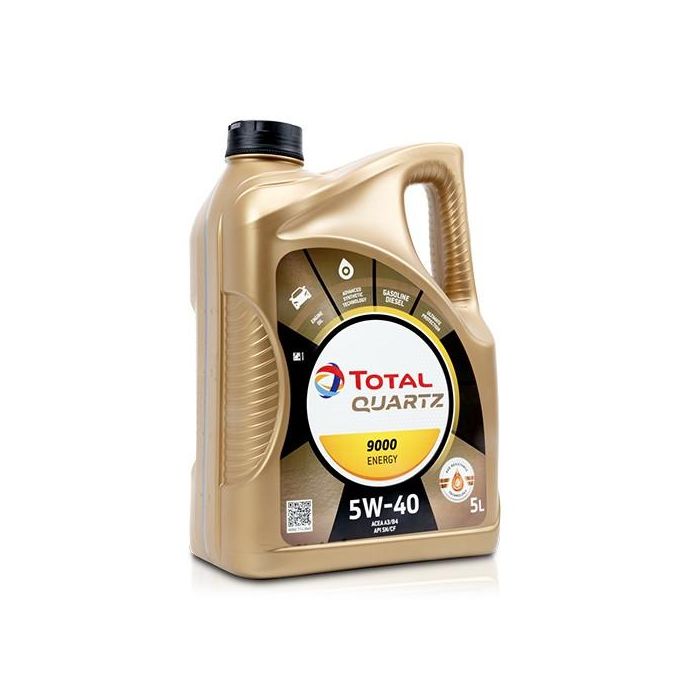 Aceite de Motor para Coche Totalenergies 9000 ENERGY 5W40 5 L