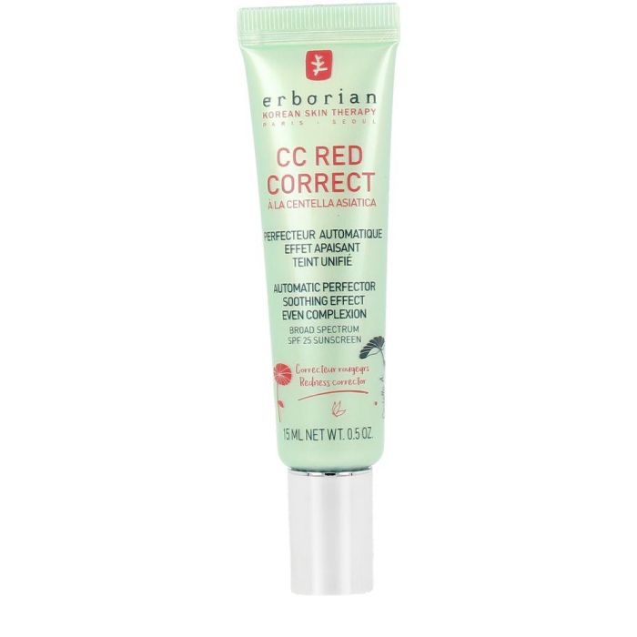 Erborian Cc Red Corrector Antirrojeces Centella Asiática #Claro 15 mL