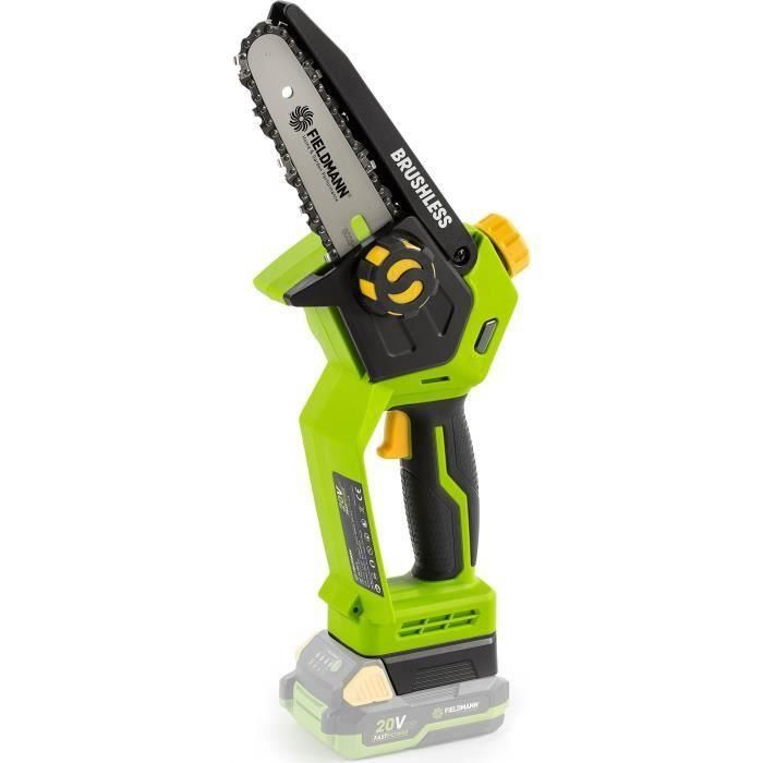 Fieldmann FIE8590669339600 Mini motosierra inalámbrica, 20 V, 127 mm, 11 m/s 3 Fieldmann FIE8590669339600 Mini motosierra inalámbrica, 20 V, 127 mm, 11 m/s 3