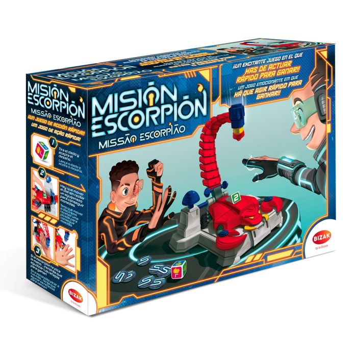 Bizak Juego de Mesa Misión Escorpión - Juego de Velocidad y Estrategia para +4 Años 0 Bizak Juego de Mesa Misión Escorpión - Juego de Velocidad y Estrategia para +4 Años 0