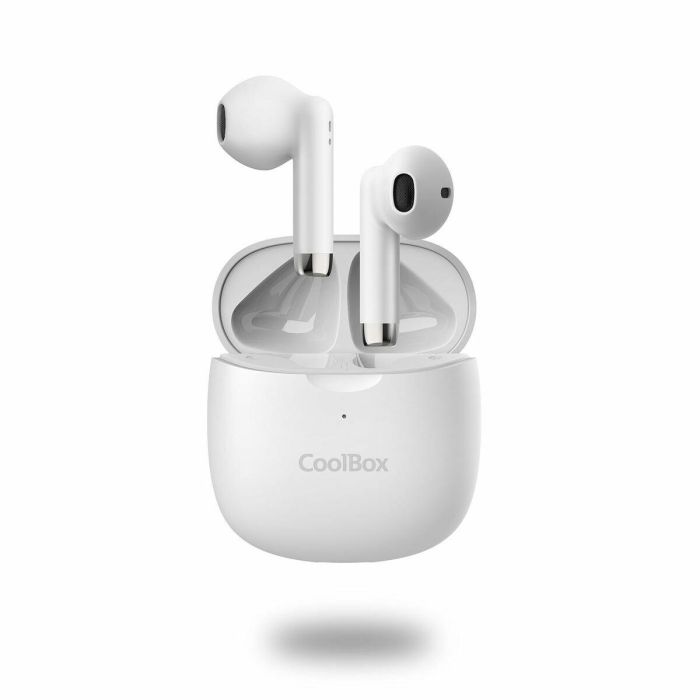Auriculares in Ear Bluetooth CoolBox COO-AUB-TWS01 Blanco 2 Auriculares in Ear Bluetooth CoolBox COO-AUB-TWS01 Blanco 2