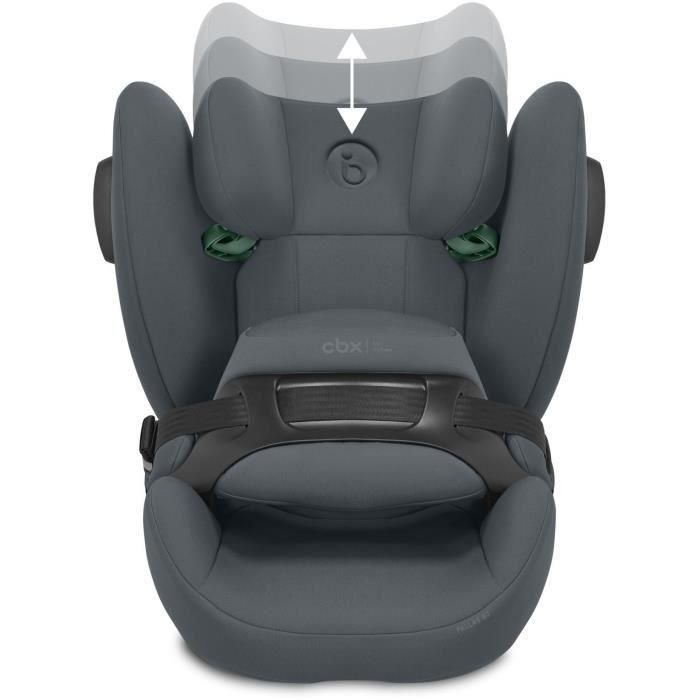 Silla de coche - CYBEX - Pallas B3 i-Size Cobblestone Gray - Grupo 1/2/3 - Reclinable - Gris oscuro 2 Silla de coche - CYBEX - Pallas B3 i-Size Cobblestone Gray - Grupo 1/2/3 - Reclinable - Gris oscuro 2