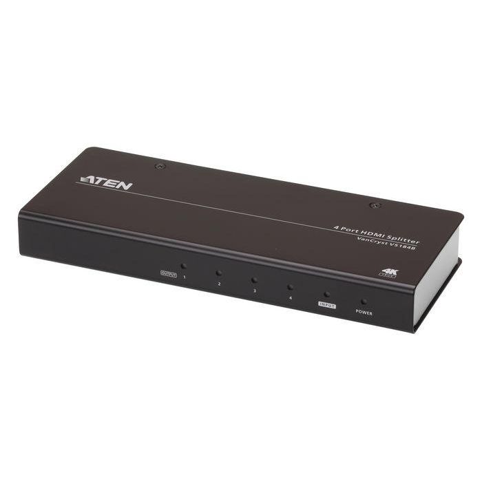 Aten Distribuidor HDMI 4K 60Hz 1x4 Puertos con HDCP, Soporte Audio Multi-stream, Compatible con TV, Monitores, Proyectores 0 Aten Distribuidor HDMI 4K 60Hz 1x4 Puertos con HDCP, Soporte Audio Multi-stream, Compatible con TV, Monitores, Proyectores 0