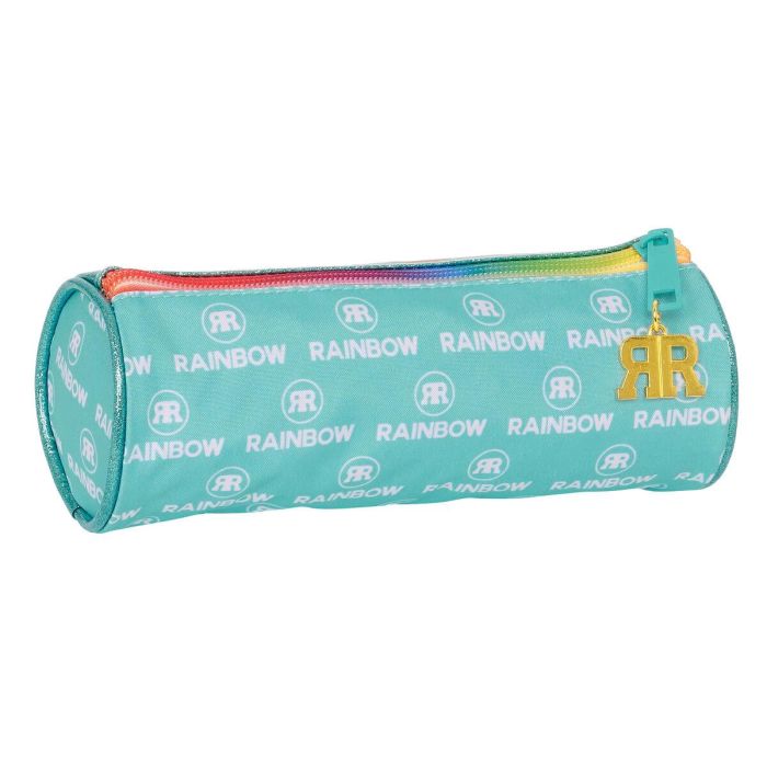Estuche Escolar Rainbow High Paradise Turquesa 20 x 7 x 7 cm 2