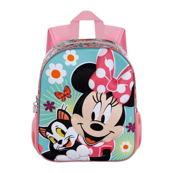 Mochila 3D Pequeña Figaro Disney Minnie Mouse Rosa 1