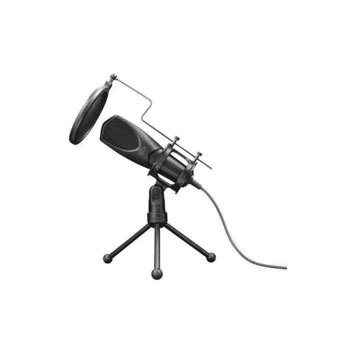 Trust Gaming GXT 232 Mantis Micrófono USB Negro para Gaming, Streaming y Podcasts 1