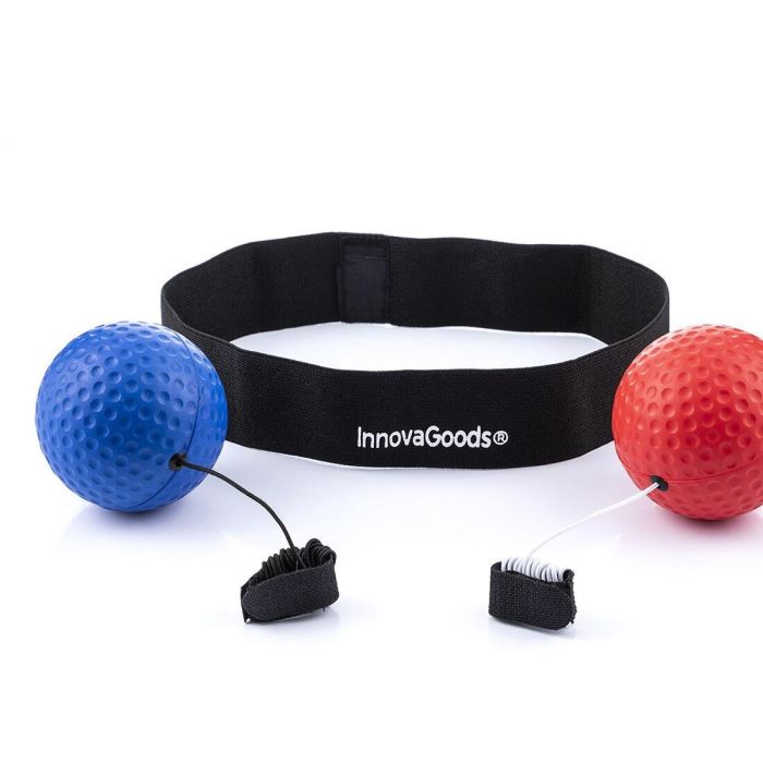 Set de Pelotas de Entrenamiento y Reflejos Balxing InnovaGoods 2 Set de Pelotas de Entrenamiento y Reflejos Balxing InnovaGoods 2