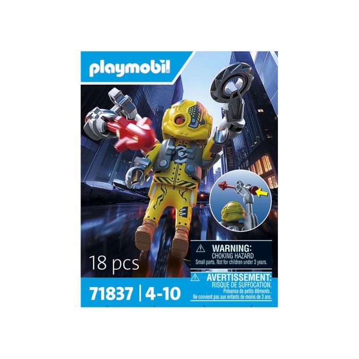 Playmobil Robot Héroe de Plástico - Juguete Infantil para Niños +3 Años 1