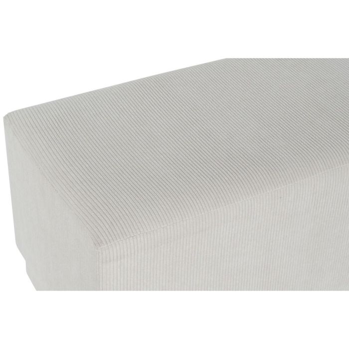 DKD Home Decor Descalzadora Urban Beige para Dormitorio o Recibidor, Poliéster y MDF, 100 cm Ancho x 40 cm Largo, Asiento 40 cm Alto 4 DKD Home Decor Descalzadora Urban Beige para Dormitorio o Recibidor, Poliéster y MDF, 100 cm Ancho x 40 cm Largo, Asiento 40 cm Alto 4