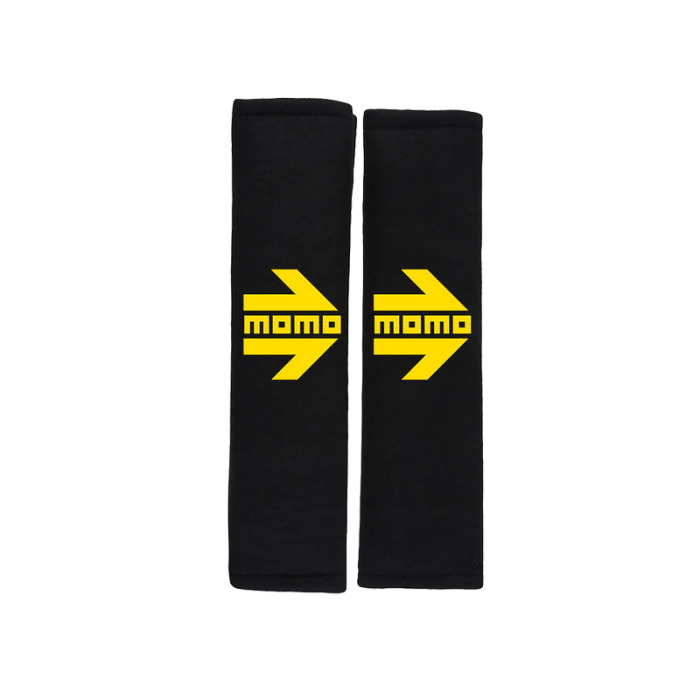 Set Almohadillas Momo Cinturon Coche Negro-Amarillo MOMLSHP001B Set Almohadillas Momo Cinturon Coche Negro-Amarillo MOMLSHP001B