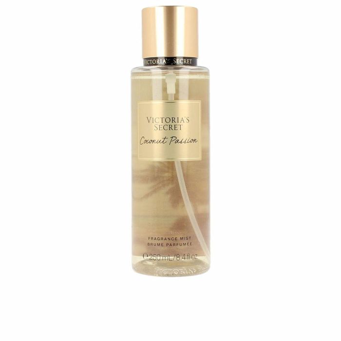 Victoria's Secret Bruma Corporal Fragancia Spray Coconut Passion para Mujer | Notas de Vainilla, Coco | Floral Frutal Gourmand | 250ml