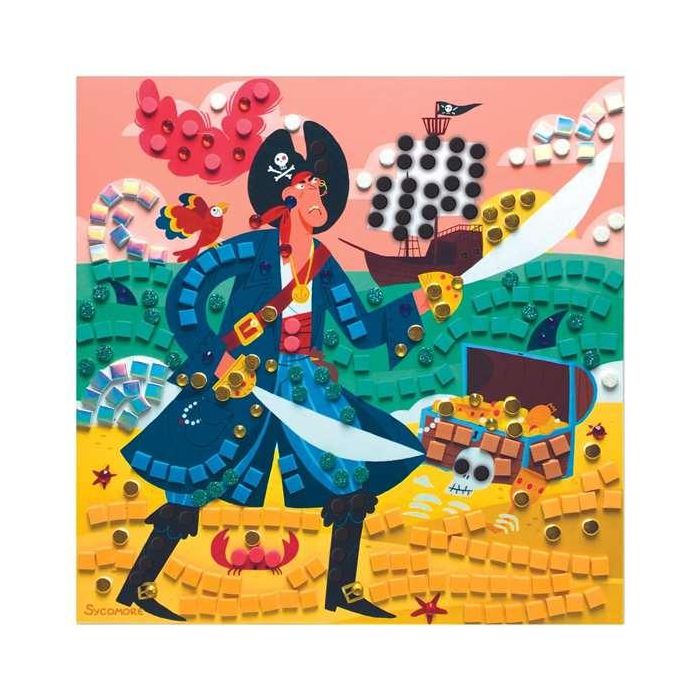 Mosaico piratas set de manualidades 5 Mosaico piratas set de manualidades 5