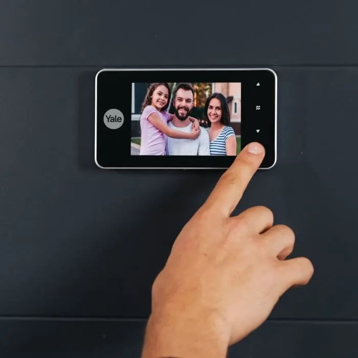 Yale Smart Living DDV4500 Mirilla Digital Grabador 4 Pantallas LCD Espesor Puerta 38-110 mm Ángulo Visión 105° 2 Yale Smart Living DDV4500 Mirilla Digital Grabador 4 Pantallas LCD Espesor Puerta 38-110 mm Ángulo Visión 105° 2
