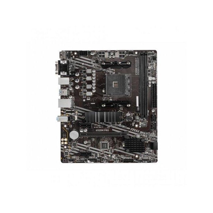 Placa Base MSI A520M PRO mATX AM4 AMD AM4 1