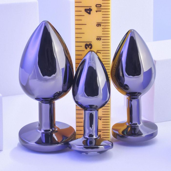 Plug Anal Playboy Playboy Plateado 12 Plug Anal Playboy Playboy Plateado 12