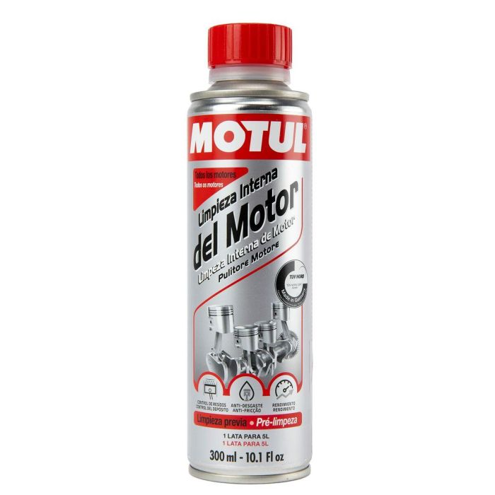Motul MTL110793 Engine Clean Limpiador Interno Motor | Aditivo para Aceite Pre-Drenaje | Gasolina y Diésel | Reduce Desgaste, Consumo, Emisiones