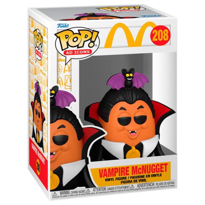 Figura POP McDonalds Nugget Buddies Vamp 0 Figura POP McDonalds Nugget Buddies Vamp 0