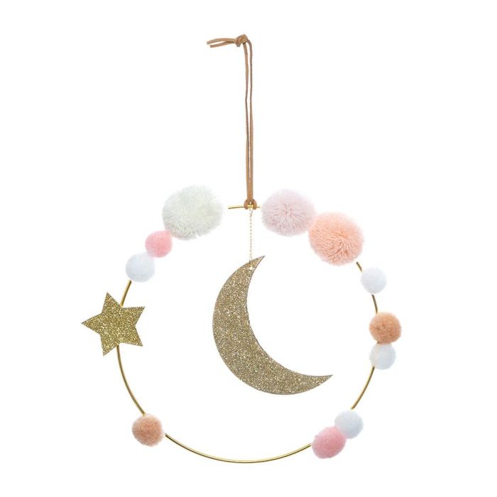Atmosphera Decoración colgante infantil mod. Luna - 21,5x3cm, cuerda 11cm 0 Atmosphera Decoración colgante infantil mod. Luna - 21,5x3cm, cuerda 11cm 0