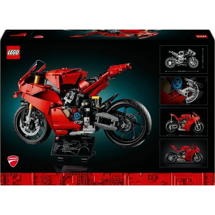 Lego 42202 Ducati Panigale V4 S Motorcycle Motocicleta para construir para adultos 5