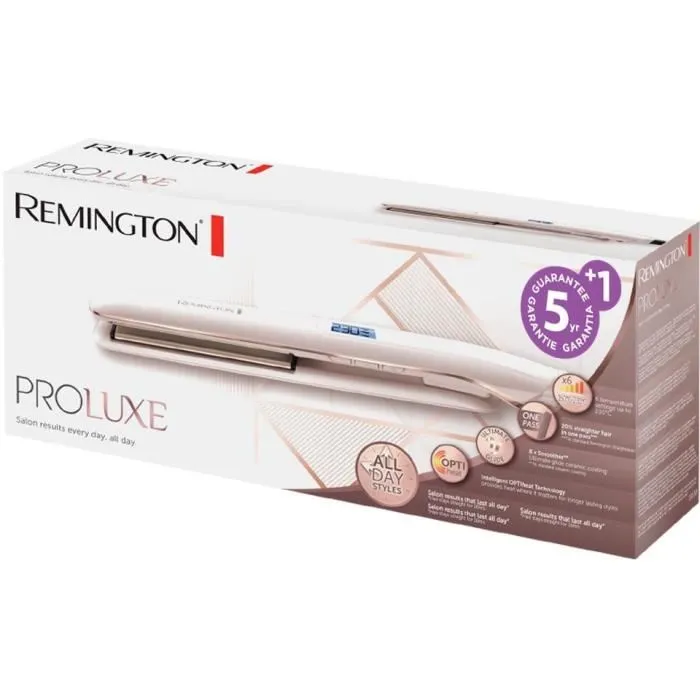Remington S9100 Plancha de Pelo Proluxe Ultimate Glide Ceramic con Tecnología OPTIheat y 150-230 ° C 4