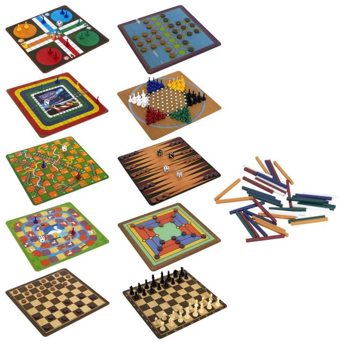 Mister Gadget Juego De 100 Juegos De Mesa Clásicos Colección Vintage 2