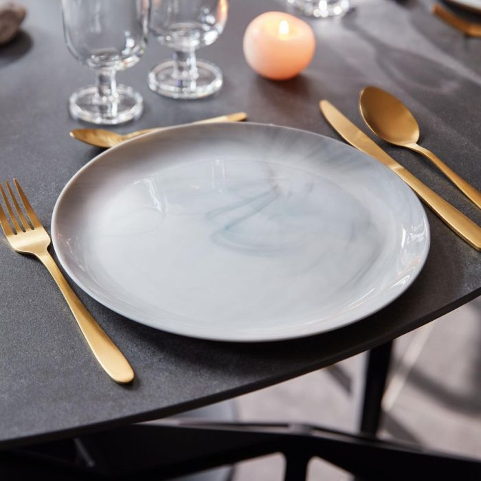 Plato Llano Opal Diwali Granit Marb Luminarc 25 cm 2