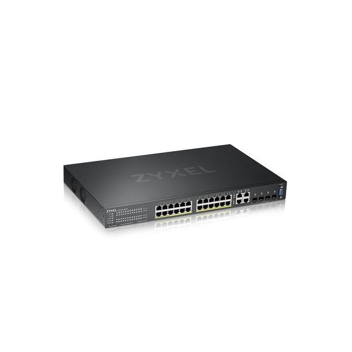 Zyxel GS2220-28HP-EU0101F switch Gestionado L2 Gigabit Ethernet (10/100/1000) Energía sobre Ethernet (PoE) Negro Zyxel GS2220-28HP-EU0101F switch Gestionado L2 Gigabit Ethernet (10/100/1000) Energía sobre Ethernet (PoE) Negro