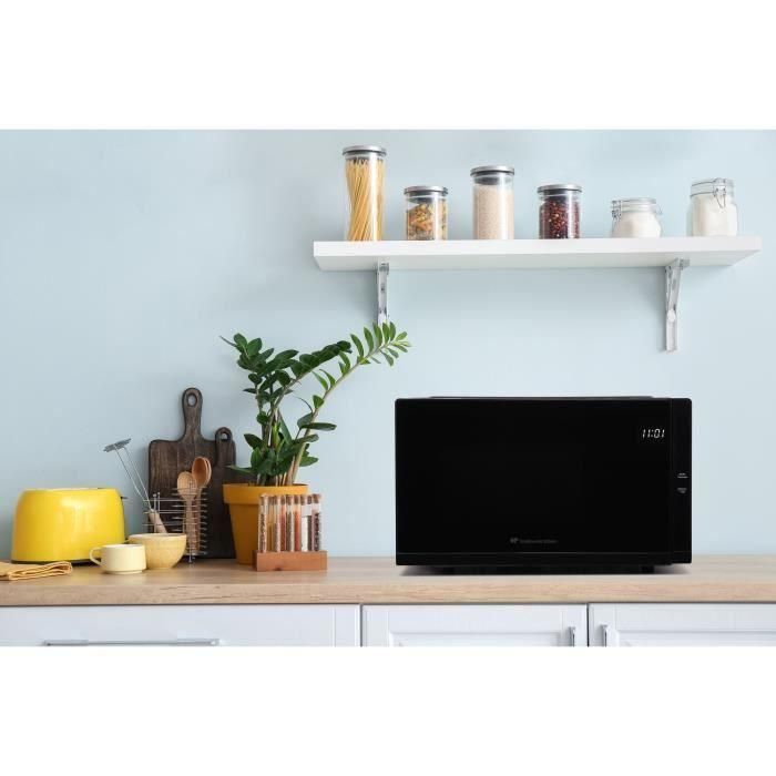 Continental Edison CEMO23B Microondas, 23 Litros, 1280 W, Negro, L48 x H29,3 x P33,7 cm 4 Continental Edison CEMO23B Microondas, 23 Litros, 1280 W, Negro, L48 x H29,3 x P33,7 cm 4