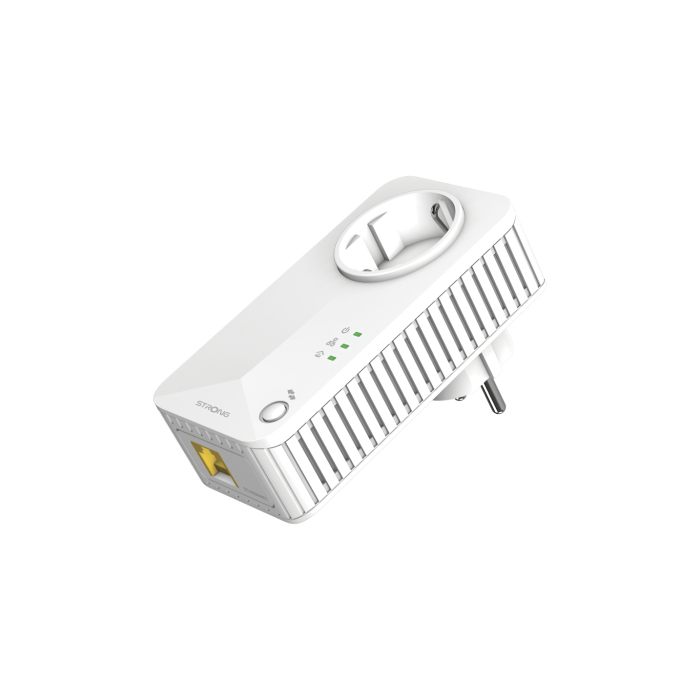 Strong Powerline 600 Duo Adaptadores PLC 600 Mbit/s Ethernet Blanco 2 Piezas 2