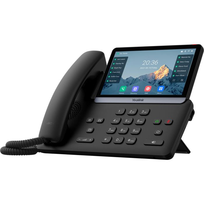 Yealink SIP-T77U Teléfono IP Negro con Pantalla Táctil y Auricular Inalámbrico 2