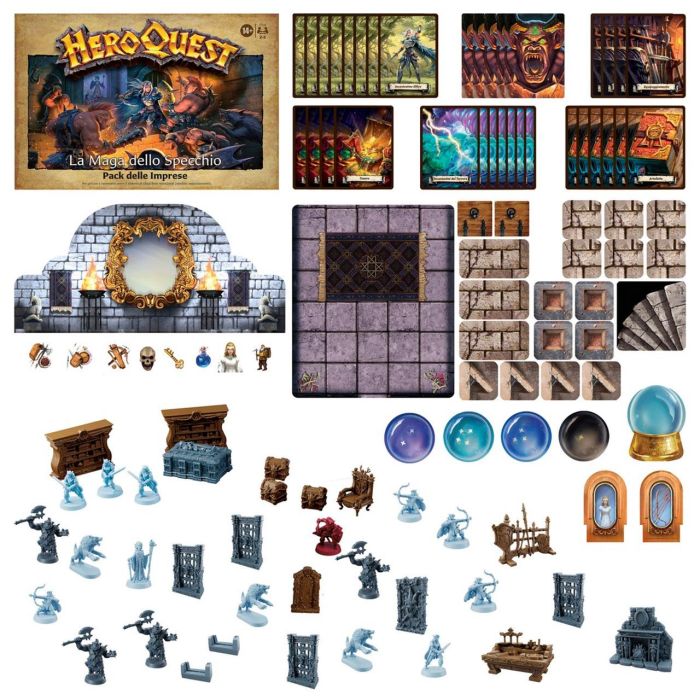 Heroquest Pack The Mage Of The Mirror Italiano F7539 1