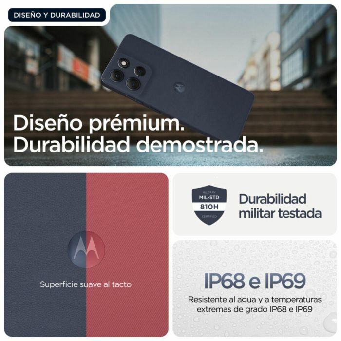 Smartphone Motorola PB8X0012SE 8 GB RAM 6,67" 512 GB Azul 13 Smartphone Motorola PB8X0012SE 8 GB RAM 6,67" 512 GB Azul 13
