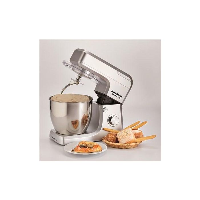 Ariete 1598/1 Robot de Cocina Gourmet 7L con Jarra de Vidrio 1.5L, Acero Inoxidable y Accesorios - Pastamatic 2 Ariete 1598/1 Robot de Cocina Gourmet 7L con Jarra de Vidrio 1.5L, Acero Inoxidable y Accesorios - Pastamatic 2
