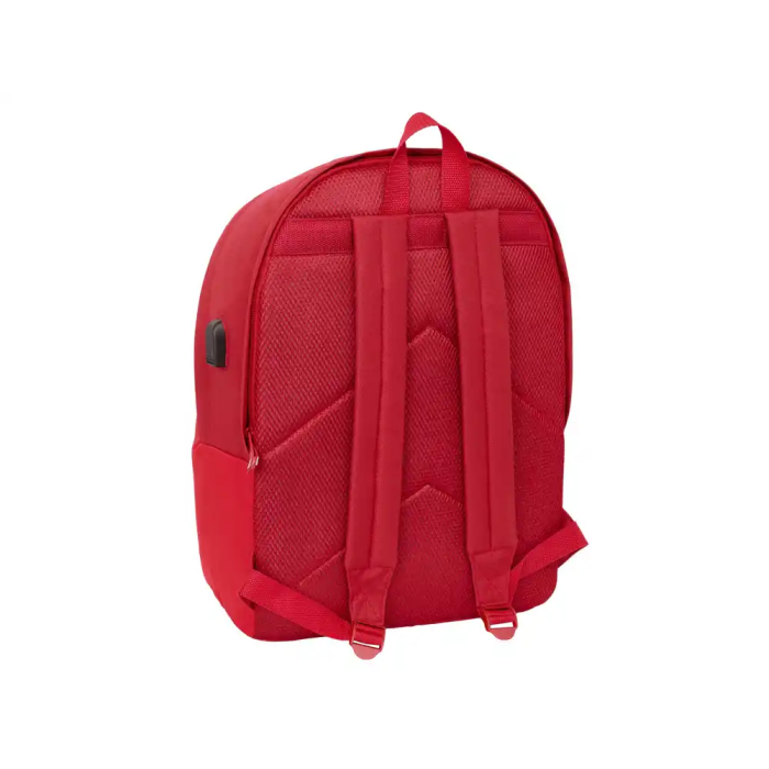 Safta Mochila Portátil Sevilla FC 15,6" + USB, Impermeable, 31x44x18 cm 1 Safta Mochila Portátil Sevilla FC 15,6" + USB, Impermeable, 31x44x18 cm 1