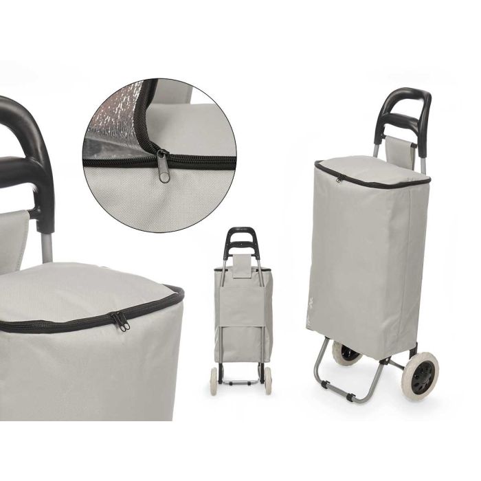 Carro de Compra Térmico Kinvara 32L Gris - 94x34.5x9 cm (6 Unidades) Carro de Compra Térmico Kinvara 32L Gris - 94x34.5x9 cm (6 Unidades)
