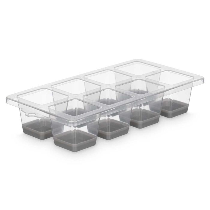 Cubitera 8 Huecos Grd Gris Leknes 27X5CM (24 Unidades) 1 Cubitera 8 Huecos Grd Gris Leknes 27X5CM (24 Unidades) 1