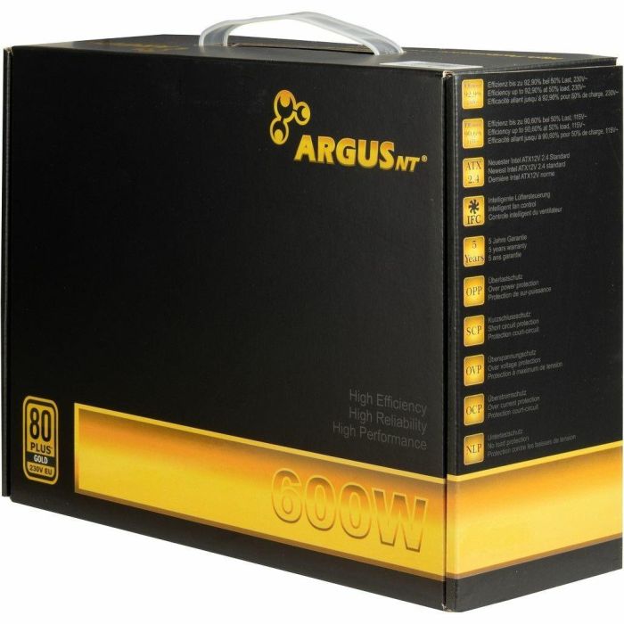 600W Inter-Tech Argus GPS-600 80+ Gold 4 600W Inter-Tech Argus GPS-600 80+ Gold 4