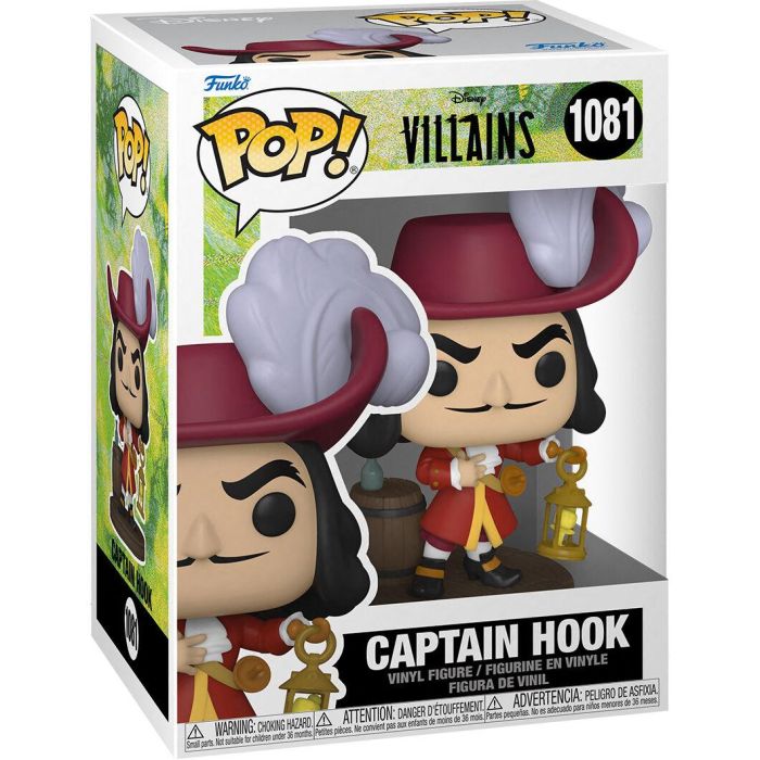 Funko Pop Disney Villanos Capitán Garfio - Figura de Vinilo de Peter Pan 2