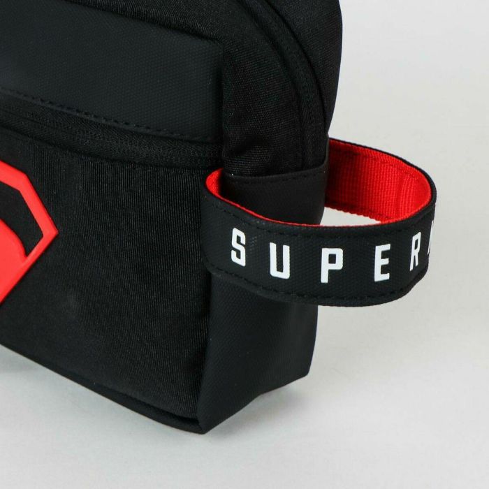 Neceser Infantil Superman Negro 100 % Poliuretano Moderno 22 x 16 x 0,8 cm 5