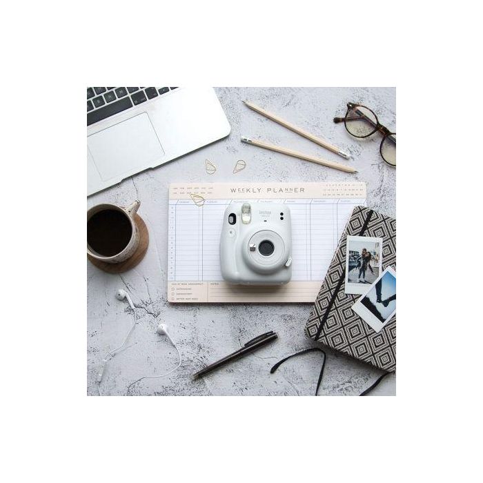 Cámara Digital Instantánea Fujifilm Instax Mini 11/ Tamaño Foto 62 x 46mm/ Blanco Hielo 4