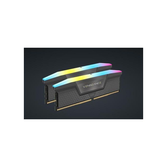 Corsair CMG32GX5M2B5600Z40 Memoria RAM Vengeance RGB DDR5 32GB (2x16GB) PC5600 5600MHz para Ordenador 0 Corsair CMG32GX5M2B5600Z40 Memoria RAM Vengeance RGB DDR5 32GB (2x16GB) PC5600 5600MHz para Ordenador 0