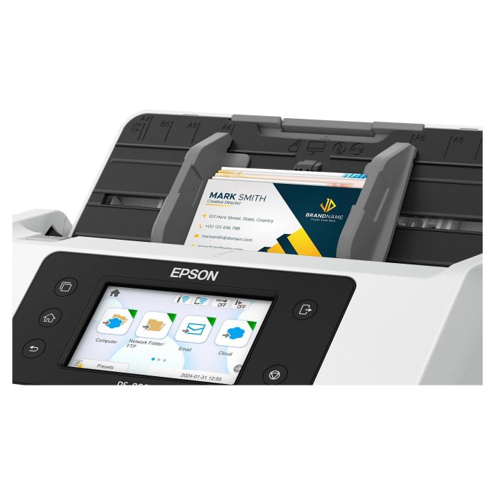 Epson WorkForce DS-900WN Scanner A4, WiFi, 70ppm/140ipm, Alimentador 100 hojas 11
